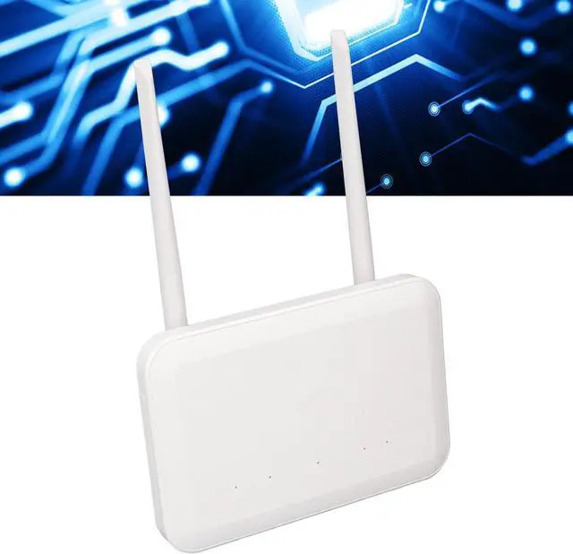 Alt view image 2 of 7 - Diyeeni 4G SIM Card Router CPE, WiFi Modem with SIM Card & LAN Port, 300Mbps High Speed, Wireless Router Outdoor Indoor, Support 32 Users, for Europe, Asia, Southeast Asia, Africa (US)