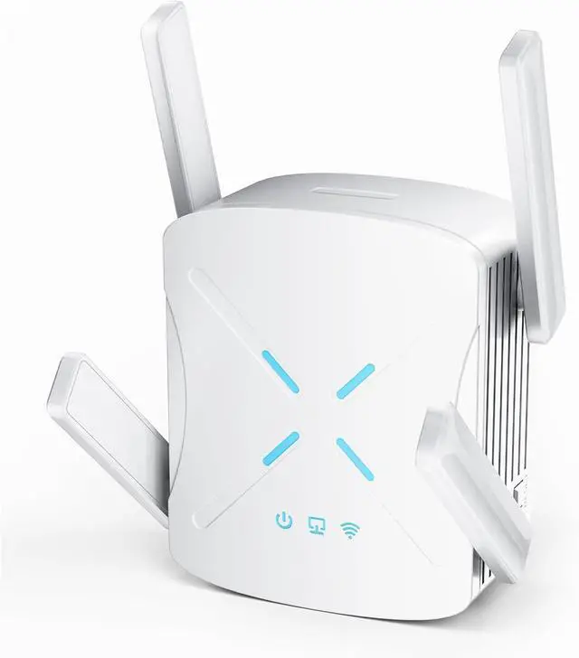 Main image of 2026 WiFi Extender Signal Booster, New Gen Wi-Fi 6 Repeater, Long Range up to 12,000 sq.ft for Home, Dual-Band Internet Extender WiFi Booster w/Gigabit Ethernet Port, Easy Setup, EasyMesh Compatible