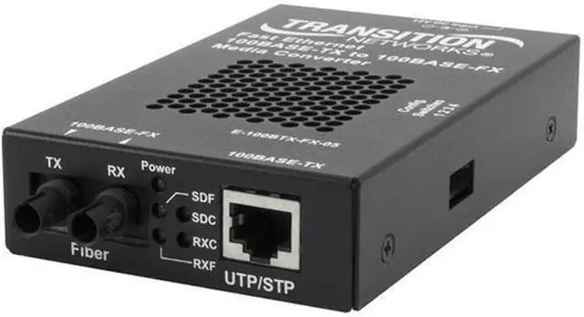 Main image of Transition Networks Media CONVRT 100BASE-TX RJ45 100BASE-FX