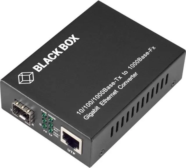 Main image of Black Box Pure Networking Transceiver/Media Converter