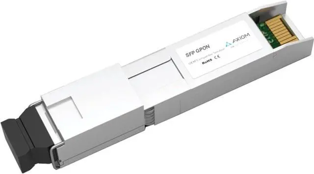 Main image of Axiom Memory - UF-GP-B+-AX 2.4Gbs/1.2Gbs SFP GPON OLT B+ Transceiver for U-Fiber - UF-GP-B+ - for Optical Network, Data Networking - 1 x SC Simplex Network - Optical Fiber - Single-Mode - 2.4