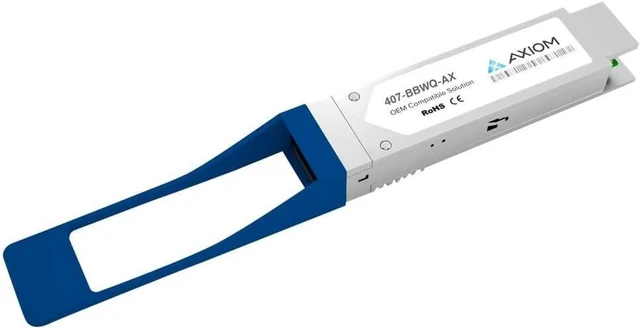 Main image of Axiom 407-BBWQ-AX QSFP28 Transceiver Data Networking44; Optical Network - 1 x MPO-12 100GBASE-SR4 Network for Dell