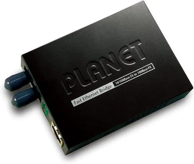 Main image of FT-801 Ethernet Media Converter Bridge | 10/100Base-TX to 100Base-FX | Multi-mode Gigabit Fiber Media Converter | Compact Metal Housing with Anti-Corrosion Paint | Distance Up to 2km(1.2 Miles)