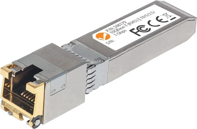 Main image of Intellinet 10G Copper SFP+ Transceiver, RJ45, MSA, Hot-Pluggable