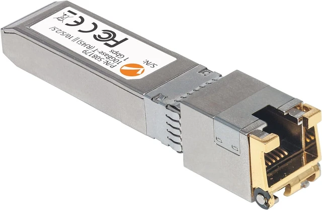 Alt view image 2 of 4 - Intellinet 10G Copper SFP+ Transceiver, RJ45, MSA, Hot-Pluggable