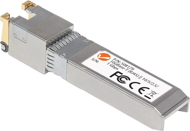 Alt view image 4 of 4 - Intellinet 10G Copper SFP+ Transceiver, RJ45, MSA, Hot-Pluggable