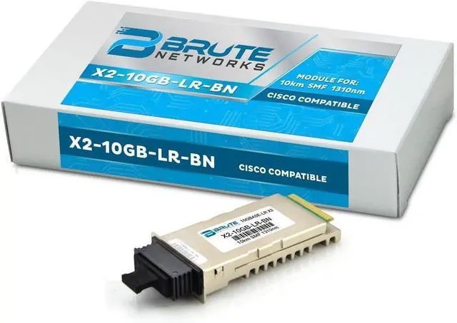 Alt view image 3 of 4 - X2-10GB-LR-BN - 10GBASE-LR 10km 1310nm X2 Transceiver (Compatible with OEM PN# X2-10GB-LR)