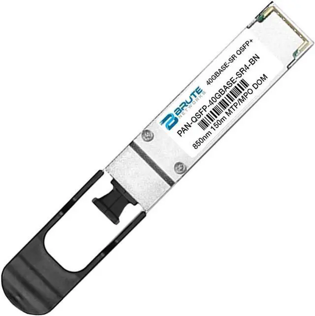 Main image of PAN-QSFP-40GBASE-SR4-BN - 40GBASE-SR 150m MMF 850nm QSFP+ Transceiver (Compatible with OEM PN# PAN-QSFP-40GBASE-SR4)