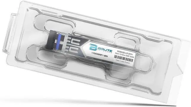 Alt view image 2 of 3 - 1700486F1-BN - 10GBASE-LR 10km SMF 1310nm SFP+ Transceiver (Compatible with OEM PN# 1700486F1)