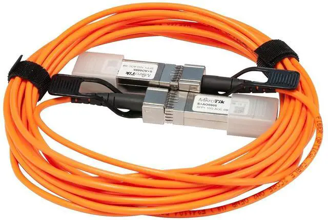 Main image of MikroTik SFP+ 5m Active Optics Direct Attach Cable