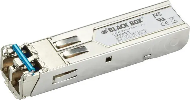 Main image of Black Box LFP403 SFP Module - for Optical Network, Data Networking 1 LC 100Base-X Network - Optical FiberFast Ethernet - 100Base-X