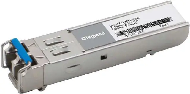 Main image of C2G Cisco Compatible 100Base-LX SMF SFP (mini-GBIC) Transceiver, TAA Compliant (GLC-FE-100LX-LEG)