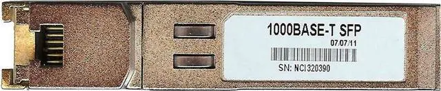 Main image of Brocade Compatible E1MG-TX - 1000BASE-T SFP Transceiver