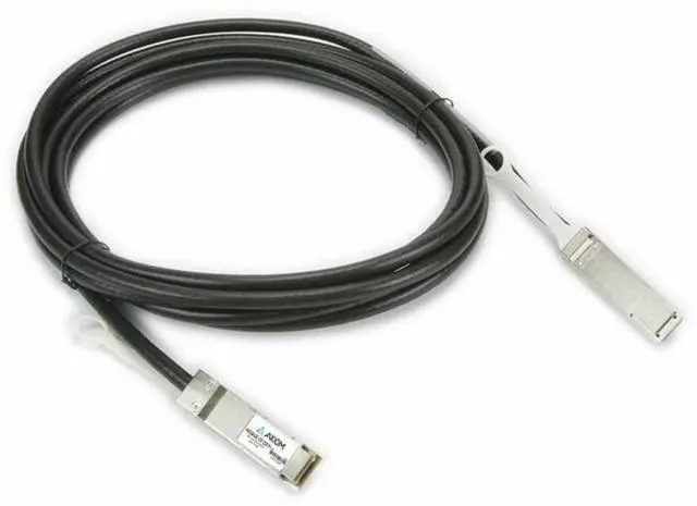Main image of Axiom Memory - AA1404030-E6-AX 40GBASE-CR4 QSFP+ Passive DAC Cable Avaya Compatible 2m - 6.56 ft Twinaxial Network Cable for Router, Switch, Network Device - First End: 1 x QSFP+ Network -