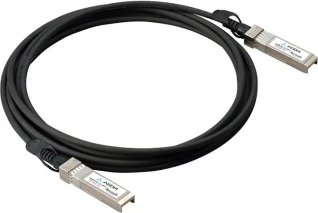 Main image of Axiom Memory - SFP10ADAC50C-AX - Axiom SFP+ to SFP+ Active Twinax Cable 0.5m - Twinaxial for Network Device - 1.64 ft - 1 x SFP+ Male Network - 1 x SFP+ Male Network