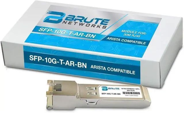 Alt view image 2 of 3 - SFP-10G-T-AR-BN - 10/100/1000BASE-T 30m SFP+(Compatible with OEM PN# SFP-10G-T)