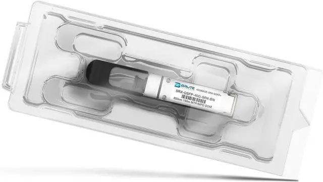 Alt view image 3 of 3 - SRX-QSFP-40G-SR4-BN - 40GBASE-SR4 150m MMF 850nm QSFP+(Compatible with OEM PN# SRX-QSFP-40G-SR4)