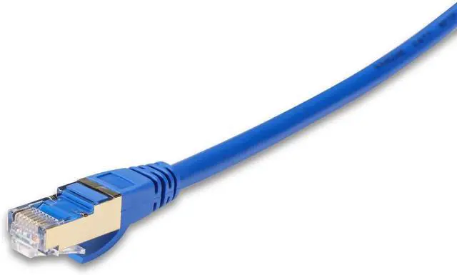 Alt view image 5 of 6 - 10GBASE-T SFP+ to RJ45 Transceiver, 10G Ethernet Copper Module, with 2pcs 0.5M CAT7 Ethernet Cable, Blue High Speed STP Internet Cable RJ45 Patch Cable for SFP Module, Computer, Laptop, etc