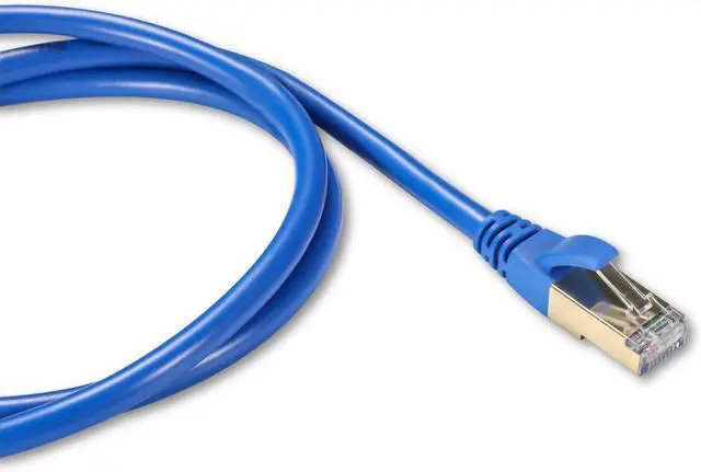 Alt view image 4 of 6 - 10GBASE-T SFP+ to RJ45 Transceiver, 10G Ethernet Copper Module, with 2pcs 0.5M CAT7 Ethernet Cable, Blue High Speed STP Internet Cable RJ45 Patch Cable for SFP Module, Computer, Laptop, etc