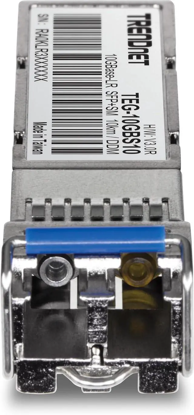 Alt view image 3 of 4 - TRENDnet TEG-10GBS10/2,2-Pack 10G SFP+ Single Mode LC Module (10km)
