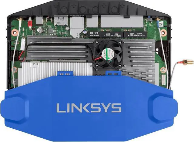 Alt view image 7 of 7 - Linksys WRT1900AC 2.4 and 5GHz Dual Band Smart Wi-Fi Wireless AC Router (WRT1900AC-EJ)