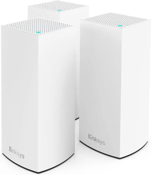 Main image of Linksys Atlas WiFi 6 Router Home WiFi Mesh System, Dual-Band, 6,000 Sq. ft Coverage, 802.11ax, 75+ Devices, Speeds up to (AX3000) 3.0Gbps - MX20MS3, 3-Pack
