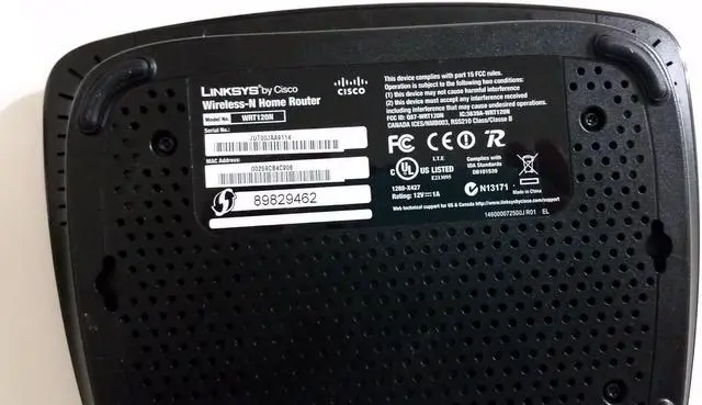 Alt view image 2 of 2 - Linksys WRT120N Wireless-N Home Router