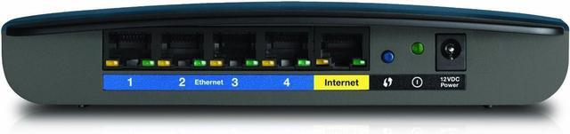 Alt view image 4 of 6 - Linksys N600+ Wi-Fi Wireless Dual-Band+ Router with Gigabit Ports, Smart Wi-Fi App Enabled to Control Your Network from Anywhere (EA2700)