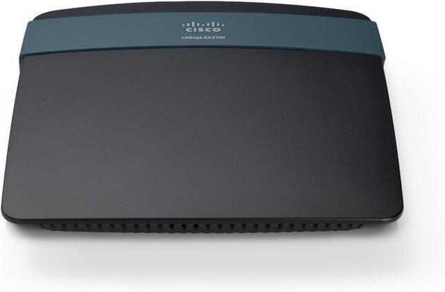 Alt view image 5 of 6 - Linksys N600+ Wi-Fi Wireless Dual-Band+ Router with Gigabit Ports, Smart Wi-Fi App Enabled to Control Your Network from Anywhere (EA2700)