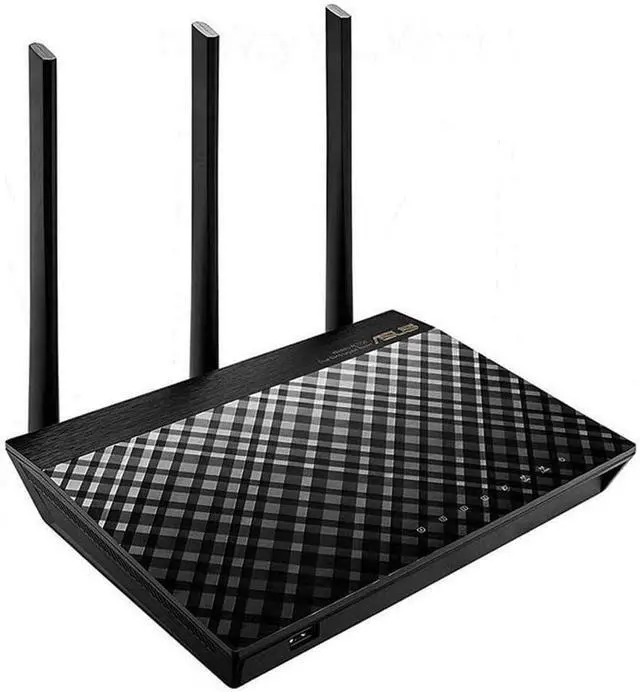 Main image of ASUS AC1750 WiFi Router (RT-AC66U B1) - Dual Band Gigabit Wireless Internet Router, ASUSWRT, Gaming & Streaming, AiMesh Compatible, Included Lifetime Internet Security, Adaptive QoS, Parental Control