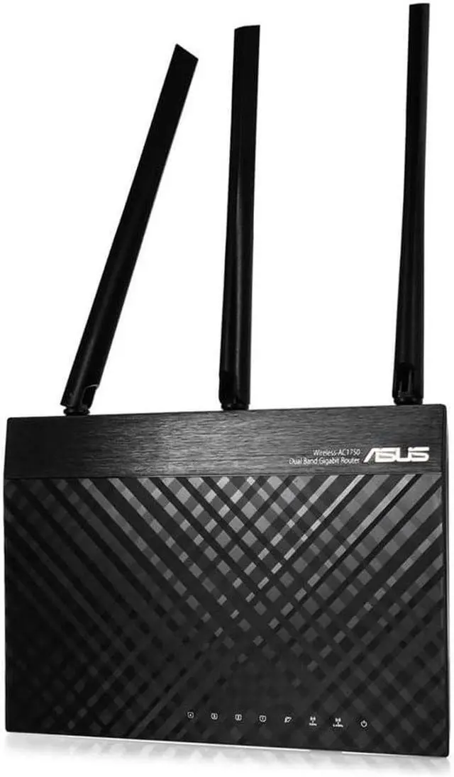 Alt view image 2 of 6 - ASUS AC1750 WiFi Router (RT-AC66U B1) - Dual Band Gigabit Wireless Internet Router, ASUSWRT, Gaming & Streaming, AiMesh Compatible, Included Lifetime Internet Security, Adaptive QoS, Parental Control