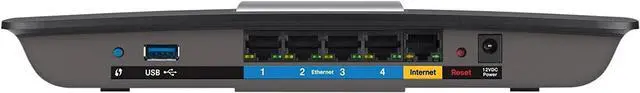 Alt view image 3 of 3 - Linksys AC1600 Wi-Fi Wireless Dual-Band+ Router with Gigabit & USB Ports, Smart Wi-Fi App Enabled to Control Your Network from Anywhere (EA6400)