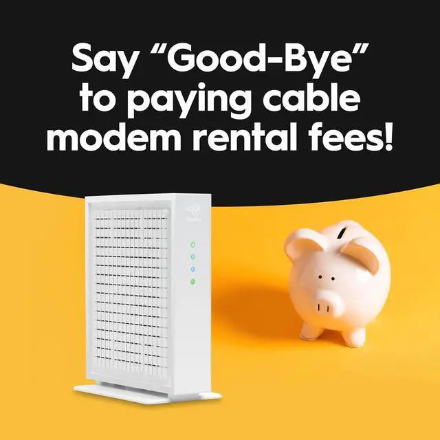 Alt view image 4 of 7 - Hitron CODA56 Multi-Gigabit DOCSIS 3.1 Modem | 2.5 Gbps Max Internet Speeds | Certified with Xfinity, Charter Spectrum, Cox | 10x Faster Than DOCSIS 3.0 | 2.5 Gbps Ethernet Cable Modem ONLY