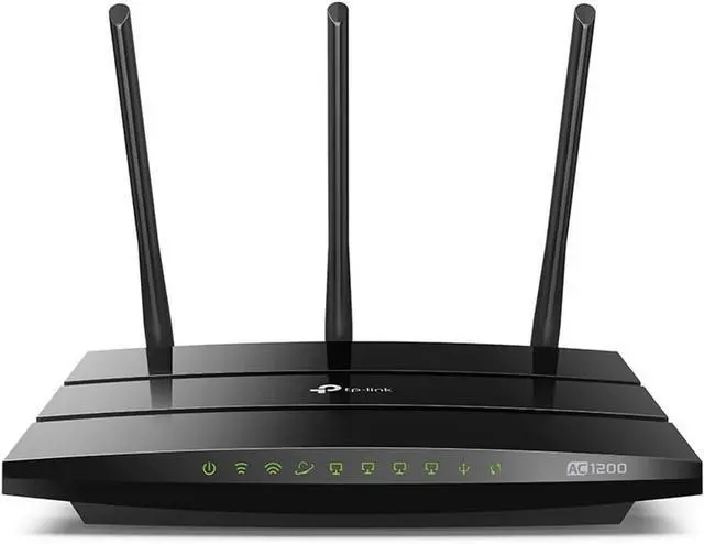 Main image of TP-Link AC1200 Gigabit Smart WiFi Router - 5GHz Gigabit Dual Band Wireless Internet Router, Supports Guest WiFi, Black