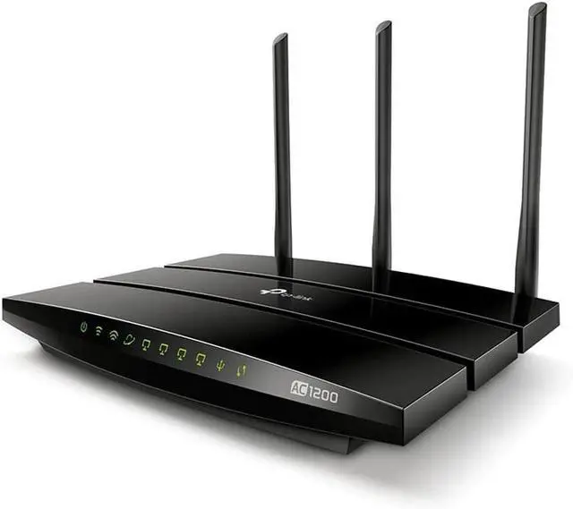 Alt view image 3 of 7 - TP-Link AC1200 Gigabit Smart WiFi Router - 5GHz Gigabit Dual Band Wireless Internet Router, Supports Guest WiFi, Black