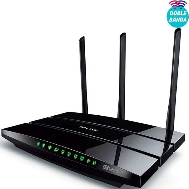 Alt view image 6 of 7 - TP-Link AC1200 Gigabit Smart WiFi Router - 5GHz Gigabit Dual Band Wireless Internet Router, Supports Guest WiFi, Black