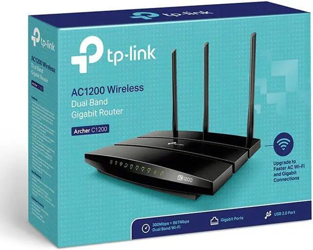 Alt view image 5 of 7 - TP-Link AC1200 Gigabit Smart WiFi Router - 5GHz Gigabit Dual Band Wireless Internet Router, Supports Guest WiFi, Black