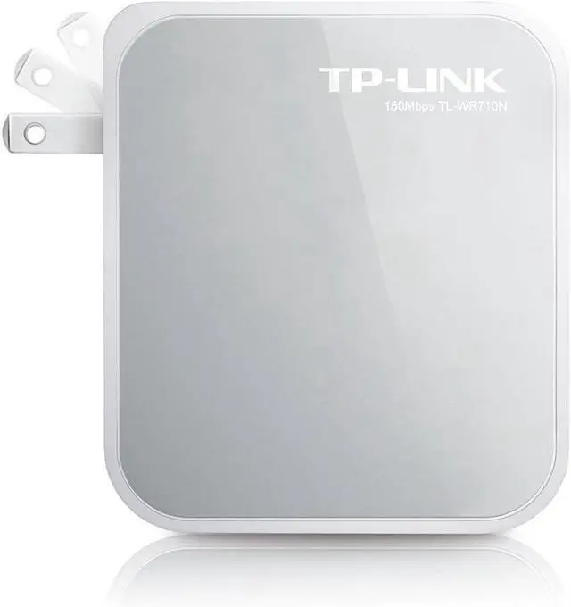 Alt view image 2 of 4 - TP-Link N150 Wireless Wi-Fi Mini Router with Range Extender/Access Point/TV Adapter Modes (TL-WR710N)