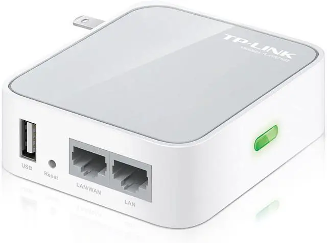 Alt view image 3 of 4 - TP-Link N150 Wireless Wi-Fi Mini Router with Range Extender/Access Point/TV Adapter Modes (TL-WR710N)