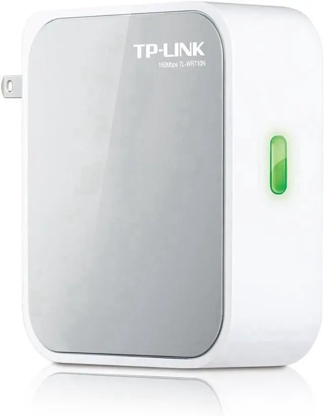 Main image of TP-Link N150 Wireless Wi-Fi Mini Router with Range Extender/Access Point/TV Adapter Modes (TL-WR710N)