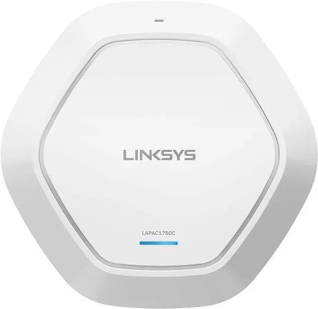 Main image of Linksys Business LAPAC1750C: AC1750 Wireless Business Access Point, Wi-Fi, PoE, Remote Cloud Management, Real-Time Network Activity Stats (White)
