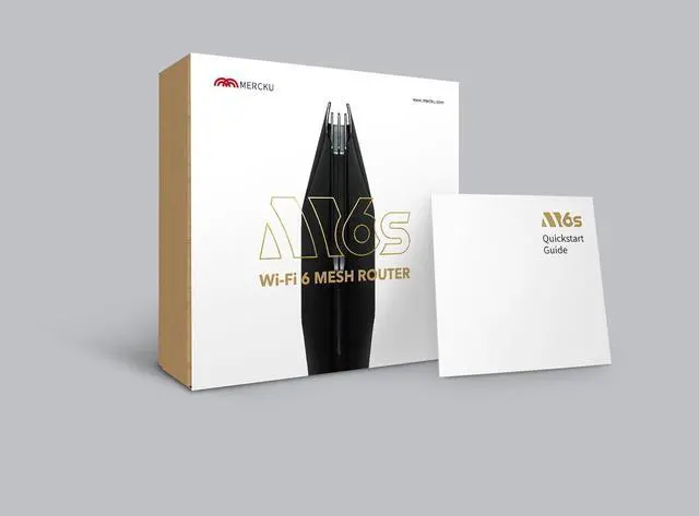 Alt view image 4 of 4 - M6s AX3000 Mesh WiFi Router, Pearl White, Up to 4,000 Sq.Ft, Dual-Band Gigabit Router, VPN, App Control