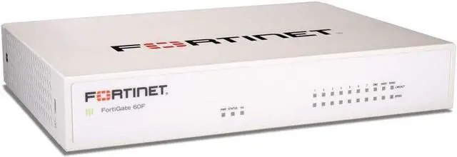 Alt view image 3 of 6 - FortiGate-60F Firewall Appliance - 10 Gigabit Ethernet RJ45 Ports, Includes DMZ, WAN & Internal Ports (Appliance Only, No Subscription) (FG-60F)