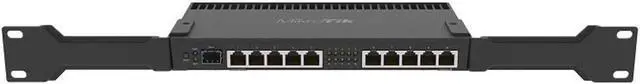 Alt view image 3 of 6 - Mikrotik RB4011IGS+RM Wired Router Ethernet LAN Black