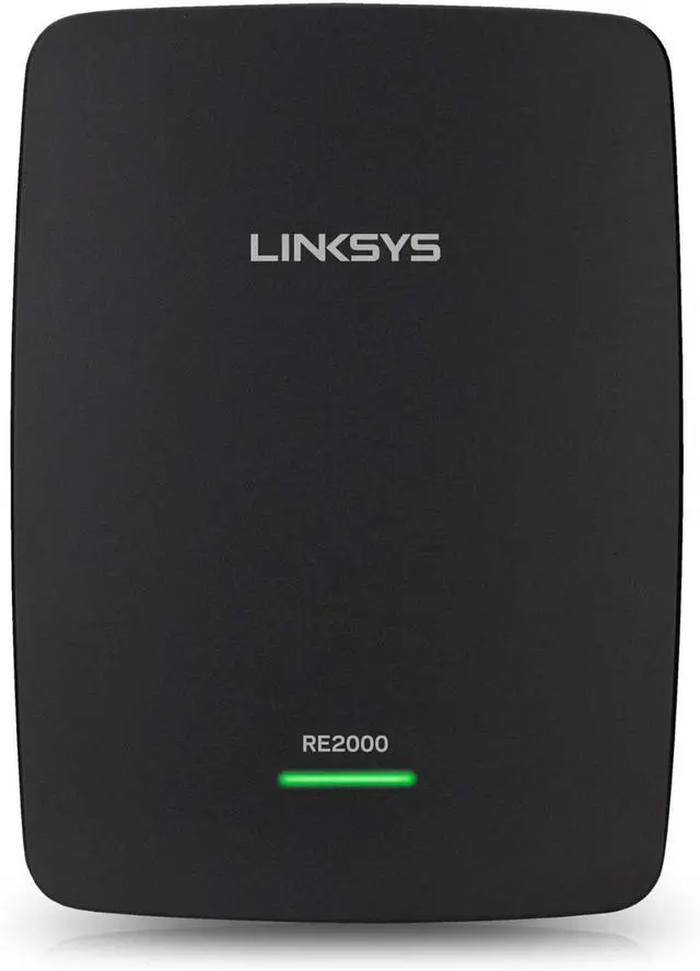 Alt view image 2 of 6 - Linksys RE2000 N600 Dual-Band Wireless Range Extender