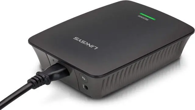 Alt view image 3 of 6 - Linksys RE2000 N600 Dual-Band Wireless Range Extender