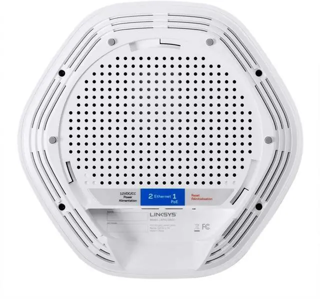 Alt view image 2 of 5 - Linksys Business LAPAC2600 Pro Series AC2600 Dual-Band MU-MIMO Wireless Access Point