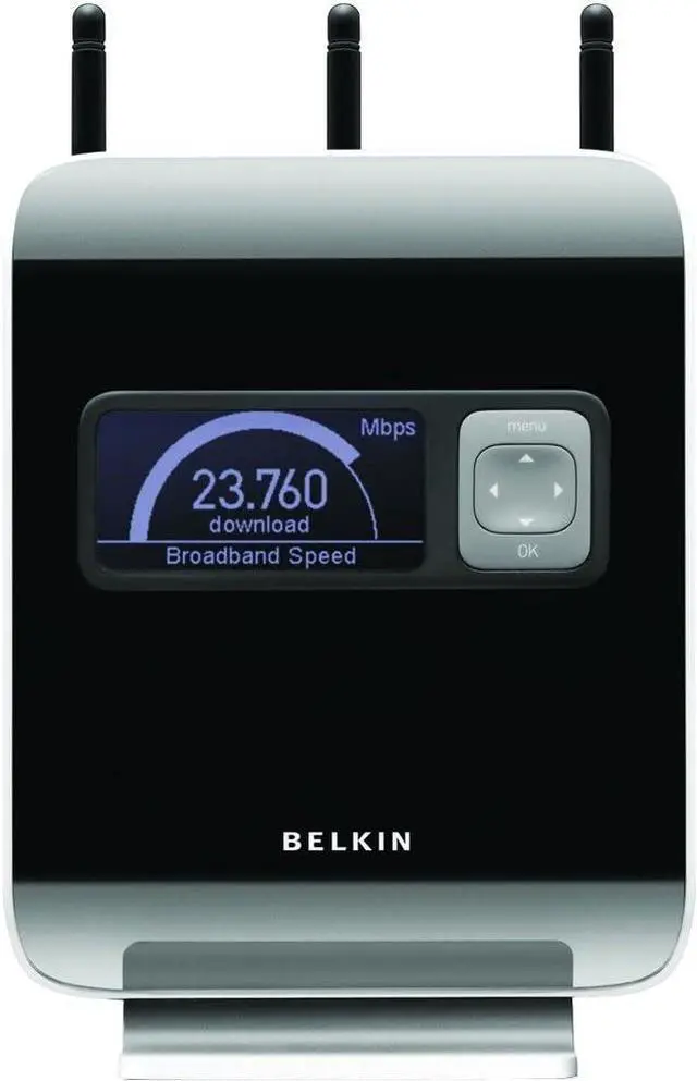 Main image of Belkin N1 Vision Wireless Router (F5D8232-4)