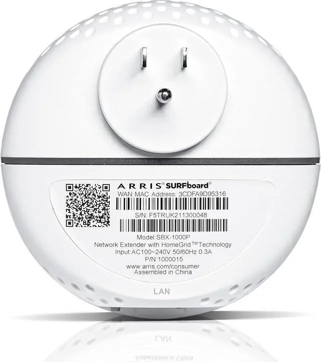 Alt view image 3 of 5 - ARRIS Surfboard Wired Network Extender with RipCurrent Using G.hn (SBX-1000P)