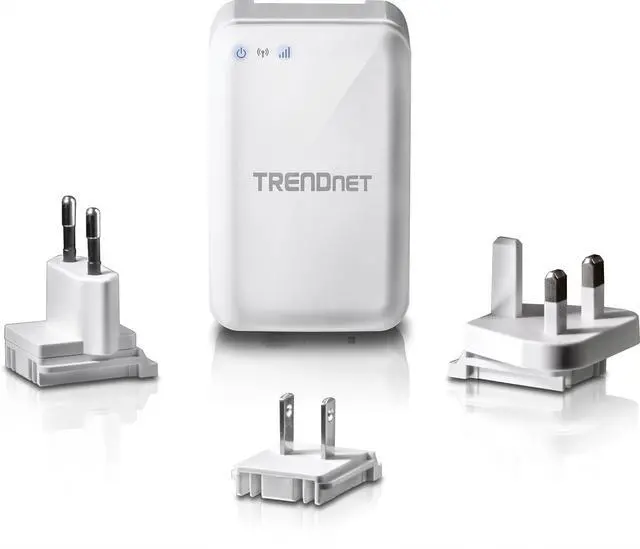 Alt view image 2 of 7 - TRENDnet TEW-817DTR AC750 Wireless Travel Router
